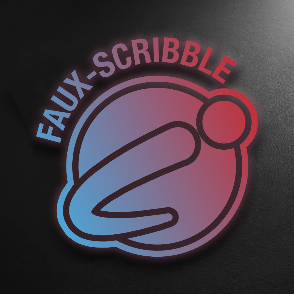 Faux Scribble