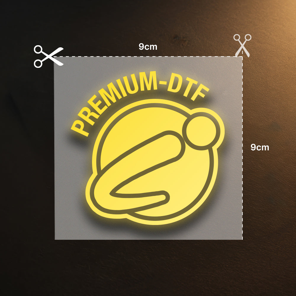 Premium DTF Cut Transfers – Breast Logos (<10cm)