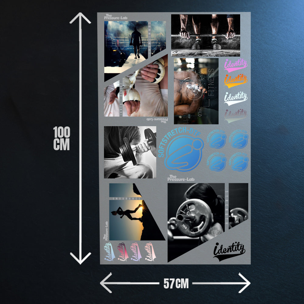 SoftStrech DTF Heat Transfers Gang Sheet